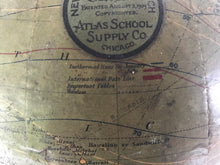 Load image into Gallery viewer, EARLY 20TH C. NEW PEERLESS 12 INCH GLOBE BY ATLAS SCHOOL SUPPLY CO. - CHICAGO