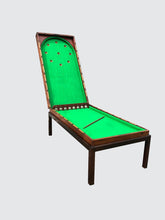 Load image into Gallery viewer, EXCEPTIONAL 19TH C MAHOGANY BAGATELLE PARLOR TABLE GAME ON FITTED FRAME