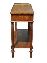 Load image into Gallery viewer, Vintage Rosewood French Directoire Style Console Table by Baker - Brass Gallery