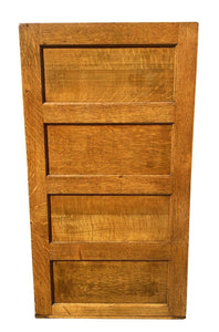 20th C Antique Arts & Crafts Tiger Oak File Cabinet