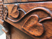 Load image into Gallery viewer, EXCEPTIONAL FEDERAL PERIOD SOUTHERN WALNUT BUTLERS DESK W/ RARE TENDRIL CARVINGS