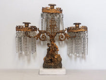 Load image into Gallery viewer, FINE 19TH CENTURY 3 PIECE GIRANDOLE CANDELABRA SET