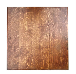 19th C Antique New York Victorian Tiger Oak Parlor Table - Thomas Brooks