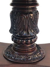 Load image into Gallery viewer, 19TH C ANTIQUE CLASSICAL MAHOGANY WORK TABLE ~~ NIGHTSTAND / END TABLE