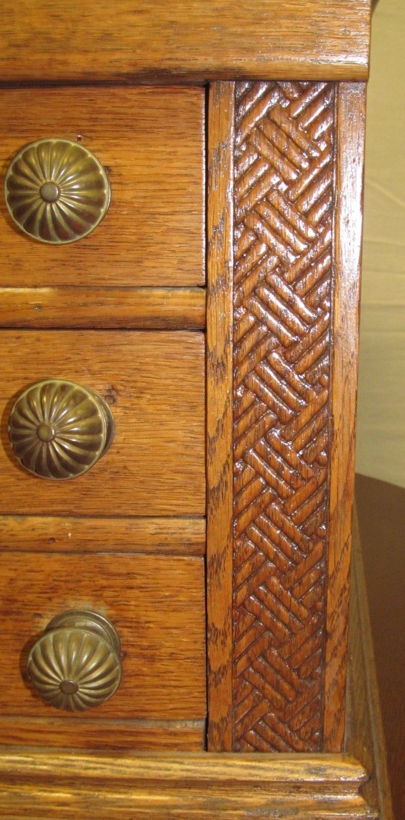 VICTORIAN OAK CLARK'S THREAD COMPANY ADVERTISING COUNTER TOP DESK DISPLAY