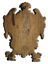 Load image into Gallery viewer, 18th C Pair of Antique Dutch Embossed Brass Repousse Wall Mirrors Dated 1747