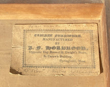 Load image into Gallery viewer, 19th C Antique Federal Cherry Drop Leaf Table ~ Jf Holbrook - Springfield Ma