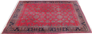 IMPORTANT ANTIQUE PALACE SIZED KASHAN ESTATE CARPET-ONE OF THE GREATEST!