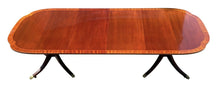 Load image into Gallery viewer, 20TH C COUNCILL CRAFTSMEN FEDERAL ANTIQUE STYLE MAHOGANY DINING / BANQUET TABLE