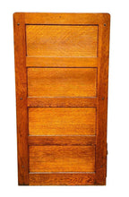 Load image into Gallery viewer, 20TH C ANTIQUE ARTS &amp; CRAFTS LIBRARY BUREAU 4 DRAWER TIGER OAK FILE CABINET