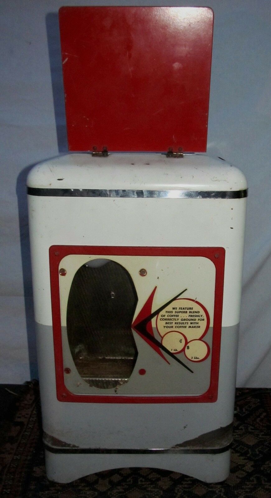 ART DECO GRINDMASTER INDUSTRIAL ANTIQUE COFFEE GRINDER