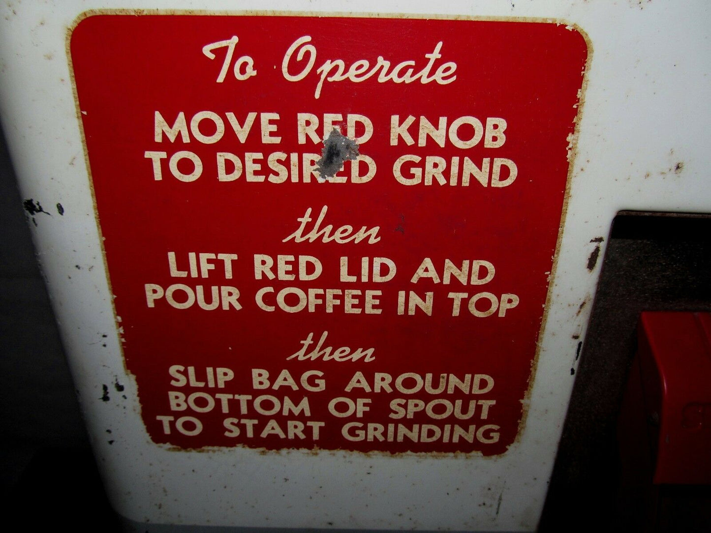 ART DECO GRINDMASTER INDUSTRIAL ANTIQUE COFFEE GRINDER
