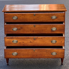 Load image into Gallery viewer, 18th Century Antique Pennsylvania Sheraton Dresser / Chest