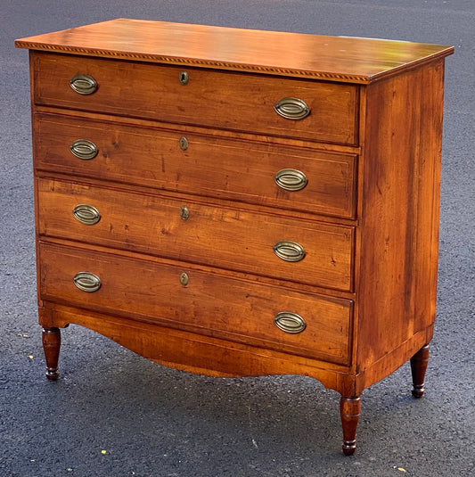 18th Century Antique Pennsylvania Sheraton Dresser / Chest